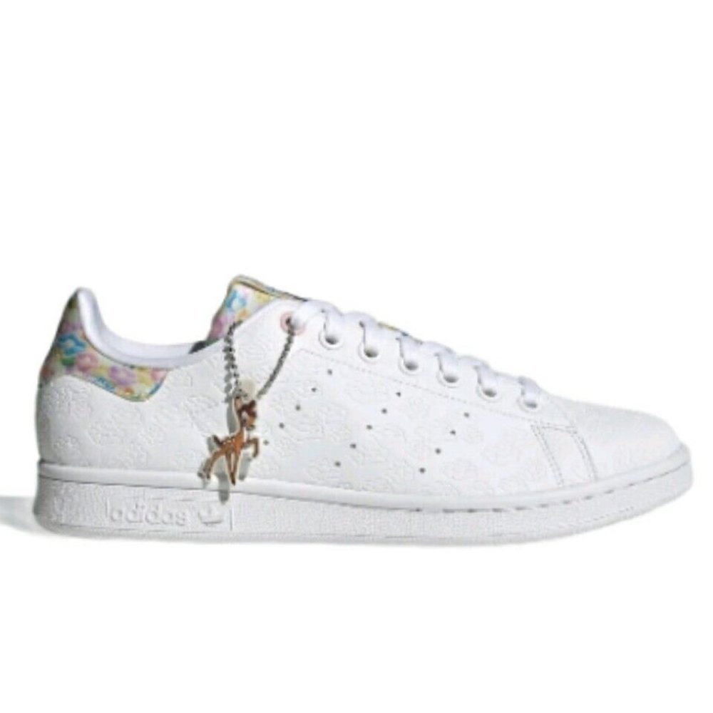 adidas Originals Disney Stan Smith Bambi White Women Casual Shoes USA